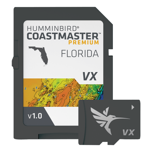 Hummminbird CoastMaster Florida Premium Digital Map Card