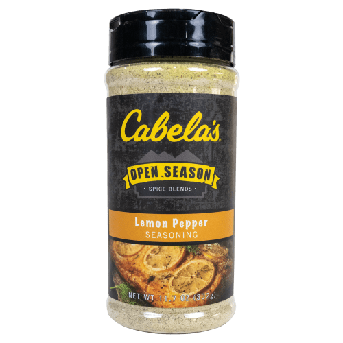 Cabela's Open Season Lemon Pepper Seasoning