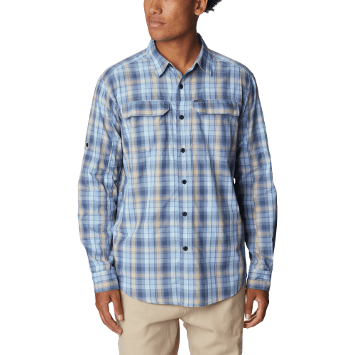 Columbia Silver Ridge 2.0 Plaid Long-Sleeve Shirt for Men