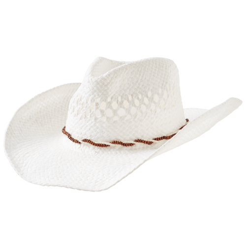 Natural Reflections Beaded Western Hat for Ladies