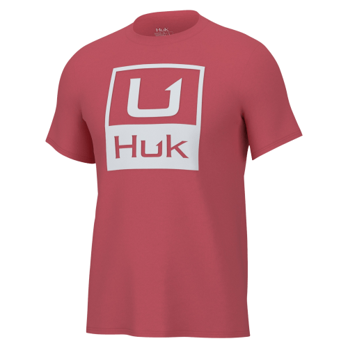 Huk Stacked Logo Short-Sleeve T-Shirt for Men