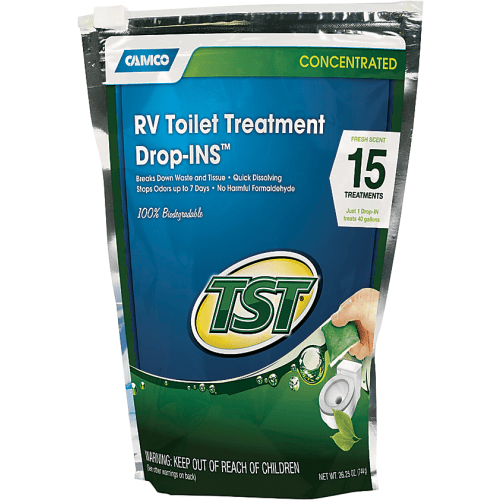 Camco RV TST Toilet Treatment Drop-Ins 15-Pack