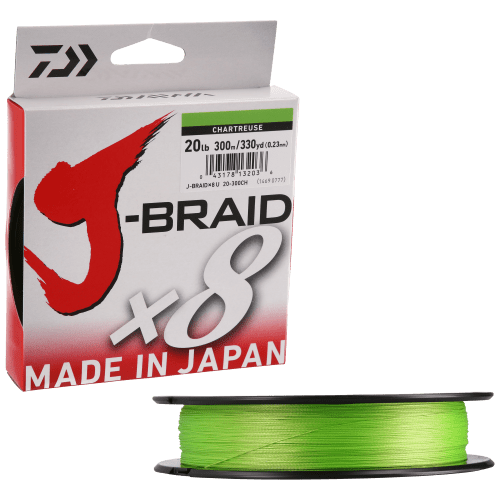 Daiwa J-Braid 8-Strand Braided Line