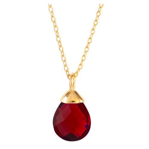 Amanda Blu January Birthstone Charm Necklace
