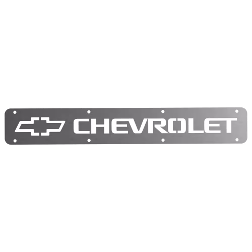 Rock Tamers Chevrolet Trim Plates Pair