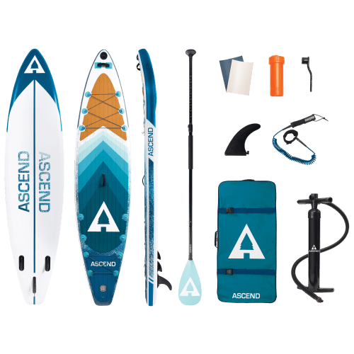 Ascend 11'6" Inflatable Stand-Up Paddleboard Package