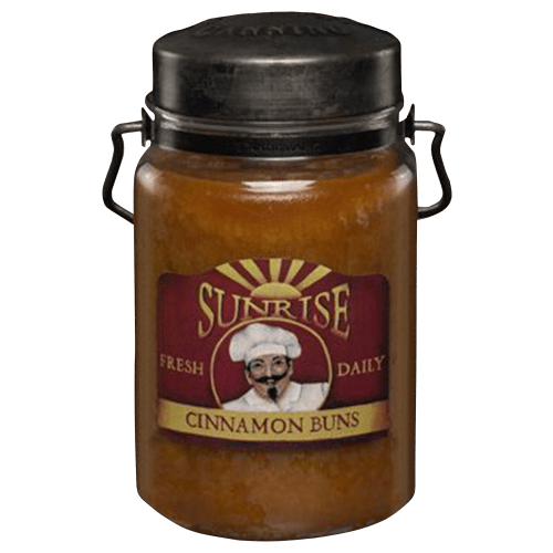 McCall's Sunrise Cinnamon Bun Classic Jar Candle