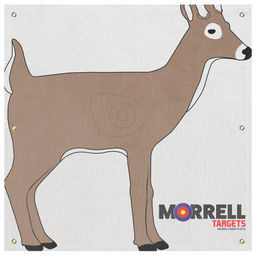 Morrell NASP-IBO Life-Size Whitetail Archery Target Face