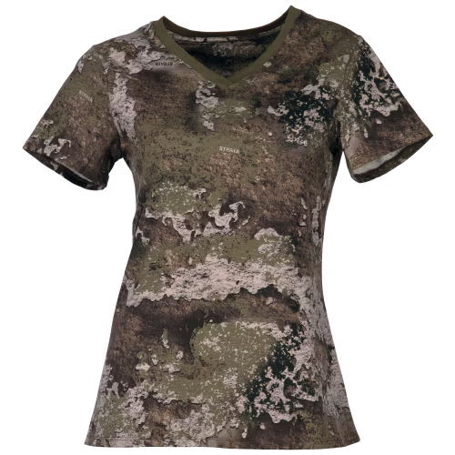 SHE Outdoor 60/40 V-Neck Short-Sleeve T-Shirt for Ladies