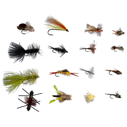 Perfect Hatch Premium 16-Pack Trout Fly Assortment