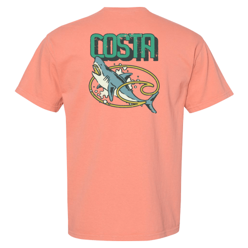 Costa Del Mar Jumping Shark Short-Sleeve T-Shirt for Men