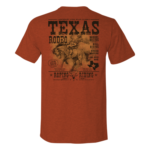 Bass Pro Shops Rodeo Poster Short-Sleeve T-Shirt for Men
