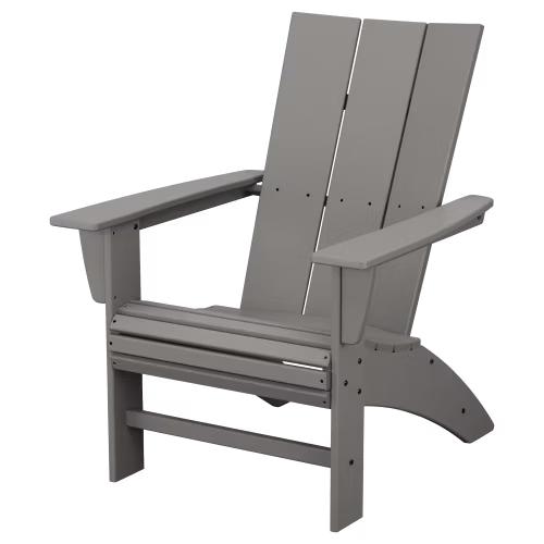 POLYWOOD Modern Curveback Adirondack Chair
