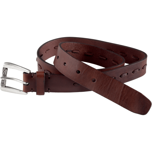 Natural Reflections Laced Leather Belt for Ladies