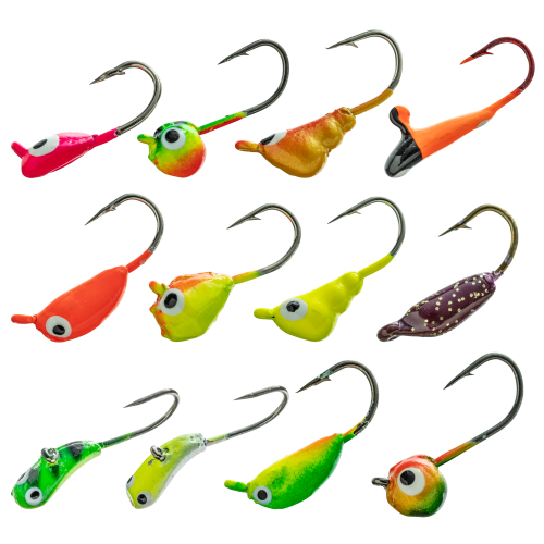 K&E Tackle 24-piece Sitka Ice Jig Kit