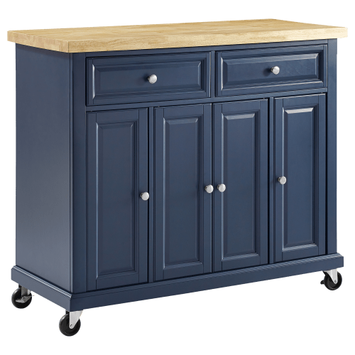 Crosley Madison Kitchen Cart with Wheels