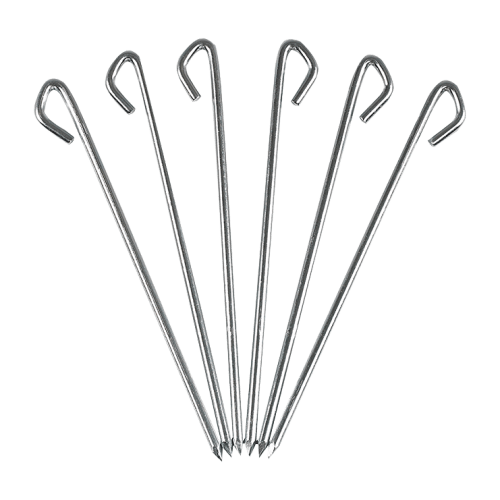 Kelty Basecamp Steel Tent Stakes 6-Pack