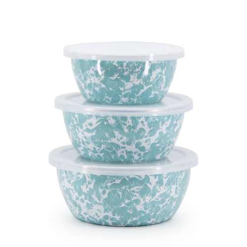 Golden Rabbit Sea Glass Nesting Bowls