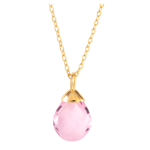 Amanda Blu October Birthstone Charm Necklace