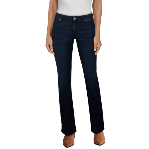 Natural Reflections Straight-Leg Denim Jeans for Ladies