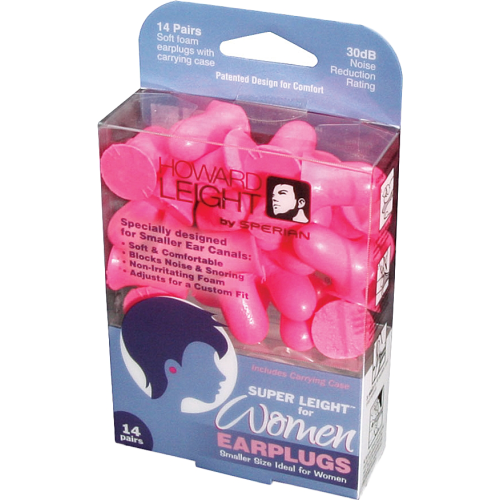 Howard Leight Super Leight Earplugs for Ladies