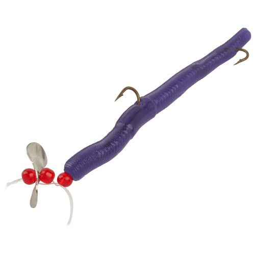 Bass Stopper Lures Rigged Rival Spins Worm