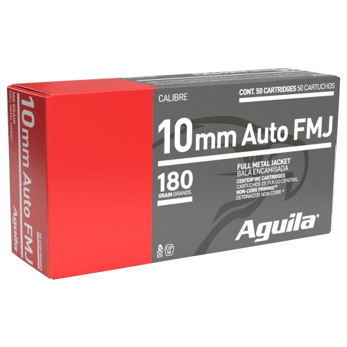 Aguila Full Metal Jacket Centerfire Handgun Ammo