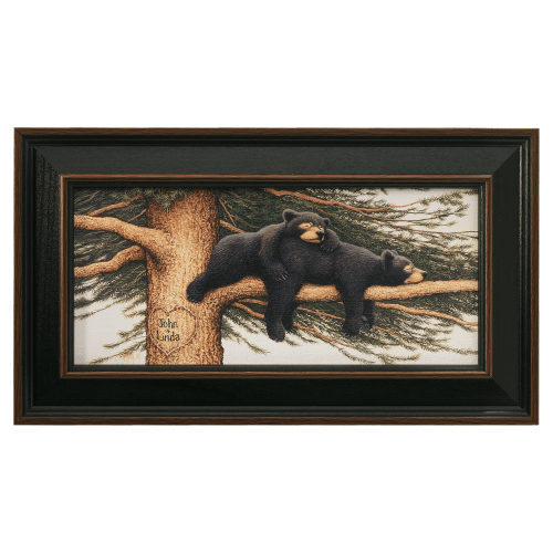 Cozy Bears Personalized Framed Artwork by Scott Kennedy