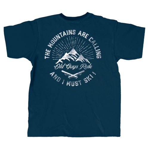 Old Guys Rule Mountain Call Short-Sleeve T-Shirt for Men