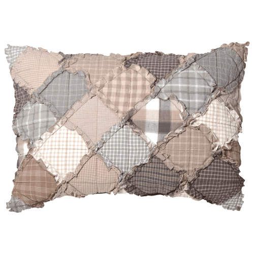 Donna Sharp Smoky Mountain Bedding Collection Rag Quilt Sham