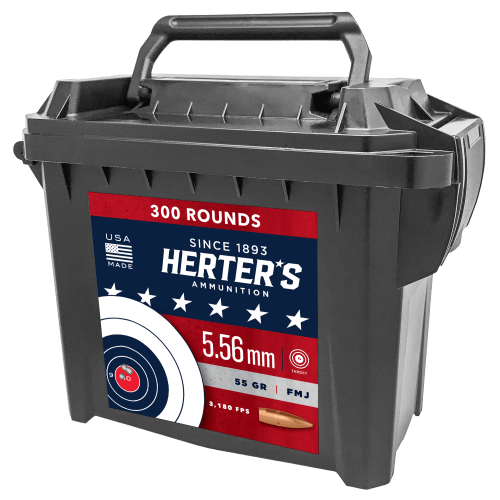 Herter's Target 5.56x45mm NATO 55 Grain Centerfire Rifle Ammo