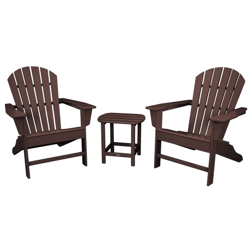 POLYWOOD South Beach Adirondack 3-Piece Set
