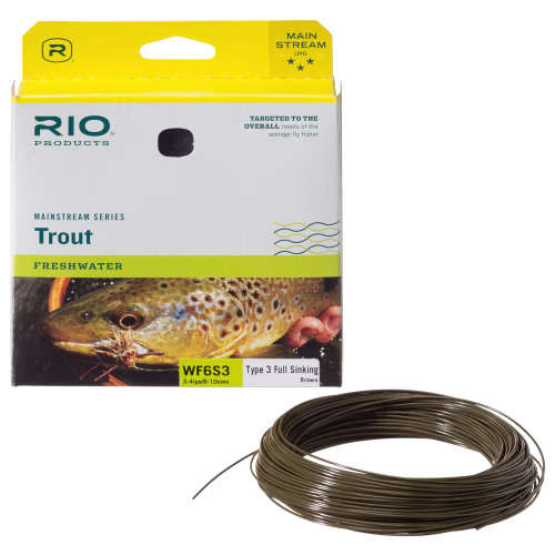 Rio Mainstream Type 3 Full Sink Fly Line