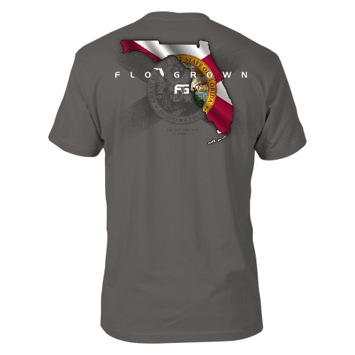 FloGrown Florida Flag State Short-Sleeve T-Shirt for Men