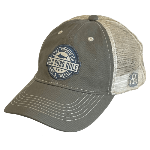 Old Guys Rule Hookin' Up Trucker Cap