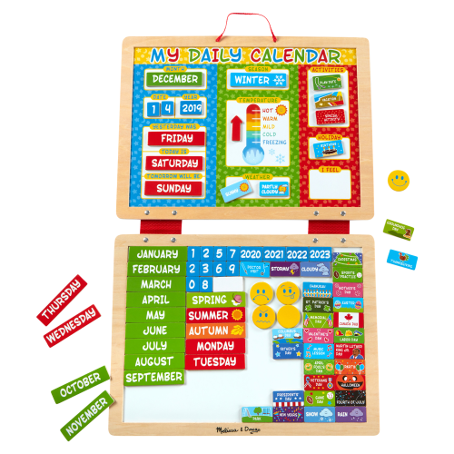 Melissa & Doug My Magnetic Daily Calendar For Kids