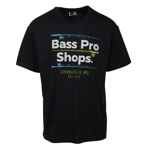 Bass Pro Shops 3 Poles Short-Sleeve T-Shirt for Men