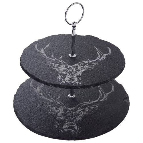 Selbrae House 2-Tier Stag Prince Serving Board