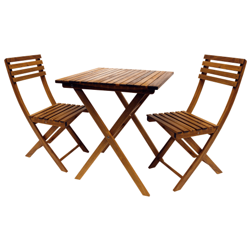 Leigh Country Sequoia 3-Piece Folding Bistro Set
