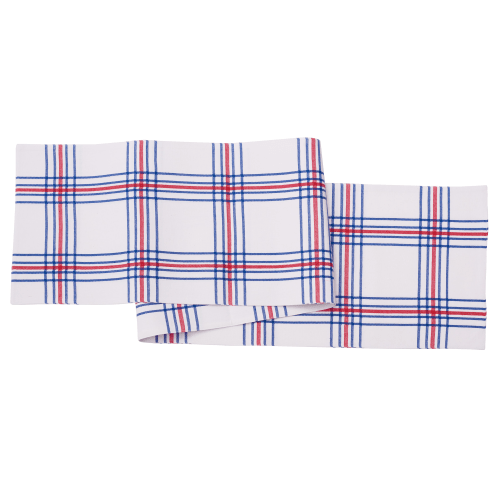 C&F Home River Rock Red and Blue Table Runner