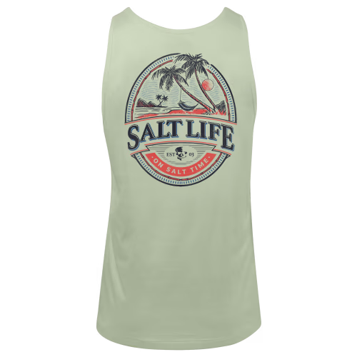Salt Life Island Hammock Sleeveless Tank for Men