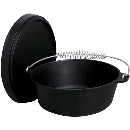 King Kooker Pre-Seasoned Cast-Iron Dutch Oven