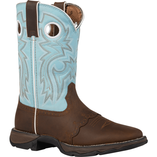 Durango Lady Rebel Powder N' Lace Western Boots for Ladies