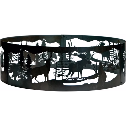 P&D Metal Works Moonlight Gathering Campfire Ring