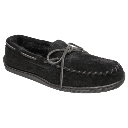 Minnetonka Moccasin Sheepskin Hardsole Mocs for Men