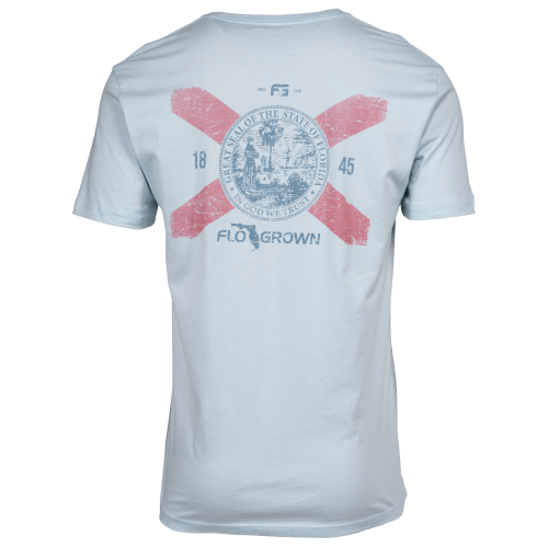 Flogrown Scratch Flag Short-Sleeve T-Shirt for Men