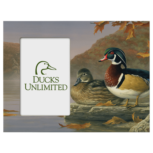 Ducks Unlimited Colors of Fall Wood Picture Frame