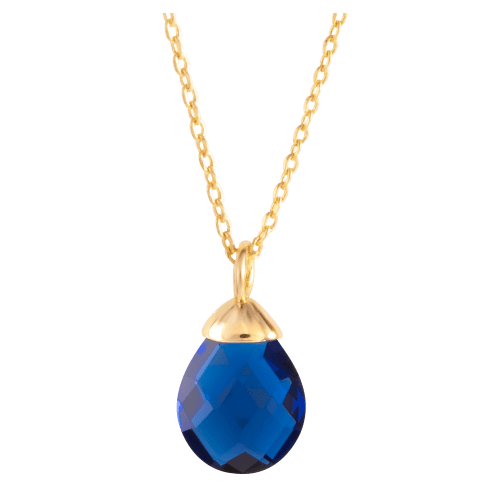 Amanda Blu September Birthstone Charm Necklace