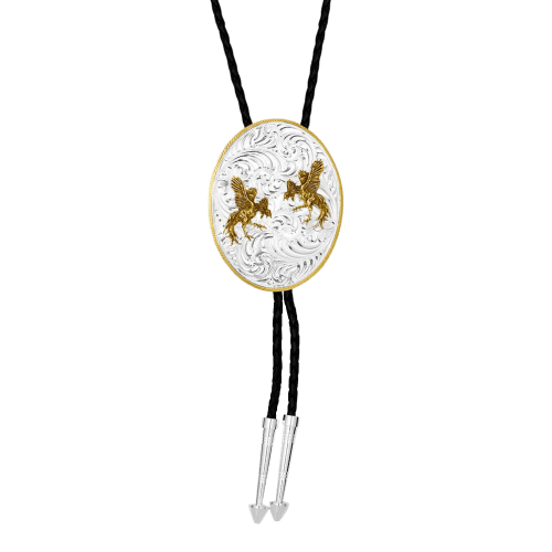 Montana Silversmiths The Ultimate Fight Extra-Large Bolo Tie