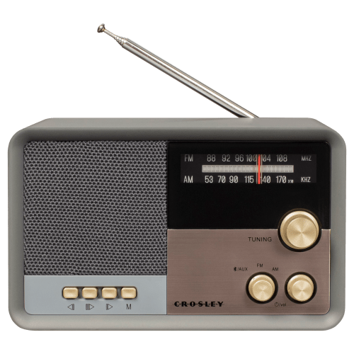 Crosley Tribute AM/FM Radio with Bluetooth Receiver
